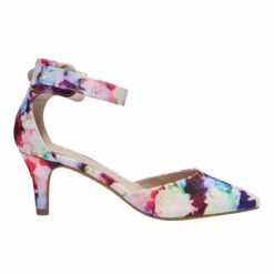 Women's Low Heel Ankle Strap Pumps FLORAL -DREAM PAIRS Sales 3 209