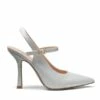 Pointed Toe Stiletto Pumps SILVER -DREAM PAIRS Sales 3 217