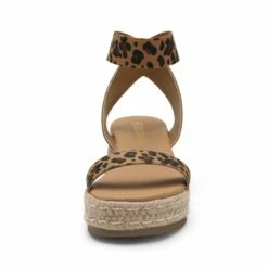 Ankle Strap Espadrilles Platform Sandals LEOPARD -DREAM PAIRS Sales 3 37