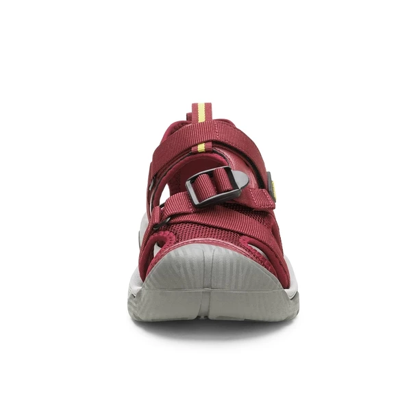 Closed Toe Hiking Sandals BURGUNDY 3 Closed Toe Hiking Sandals BURGUNDY