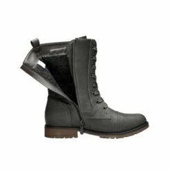 Winter Mid Calf Lace Up Boots GREY -DREAM PAIRS Sales 4 125