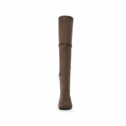 Flat Thigh High Boots KHAKI -DREAM PAIRS Sales 4 127