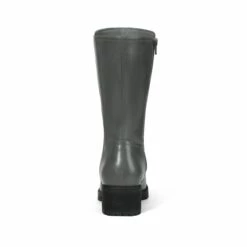Mid Calf Riding Boots GREY PU -DREAM PAIRS Sales 4 158