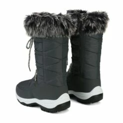 Mid Calf Lace Up Winter Boots GREY 11 Mid Calf Lace Up Winter Boots GREY -DREAM PAIRS Sales 4 160