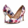 Stiletto Pointed Toe Pumps FLORAL -DREAM PAIRS Sales 4 195