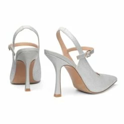 Pointed Toe Stiletto Pumps SILVER -DREAM PAIRS Sales 4 210