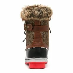 Mid Calf Faux Snow Boots BROWN 13 Mid Calf Faux Snow Boots BROWN -DREAM PAIRS Sales 5 106