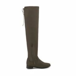 Low Heel Thigh High Boots KHAKI -DREAM PAIRS Sales 5 137