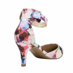 Women's Low Heel Ankle Strap Pumps FLORAL -DREAM PAIRS Sales 5 159