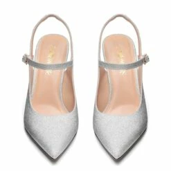 Pointed Toe Stiletto Pumps SILVER -DREAM PAIRS Sales 5 165