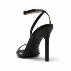 Open Toe Stiletto Sandals BLACK -DREAM PAIRS Sales 5
