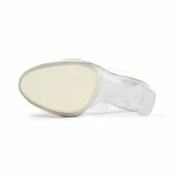 Clear Strap Block Heel Sandals NUDE CLEAR -DREAM PAIRS Sales 5 46