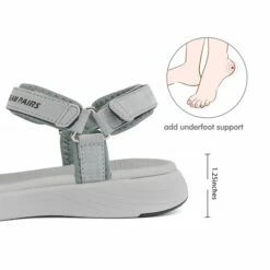 Outdoor Athletic Hiking Sandals GREY -DREAM PAIRS Sales 5 52