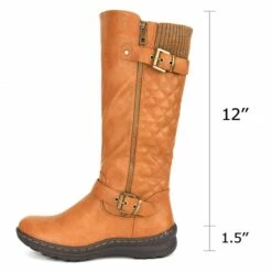 Faux Fur Knee High Boot CAMEL 12 Faux Fur Knee High Boot CAMEL -DREAM PAIRS Sales 5 96