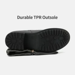 Wide Calf Knee High Riding Boots GREY -DREAM PAIRS Sales 6 58