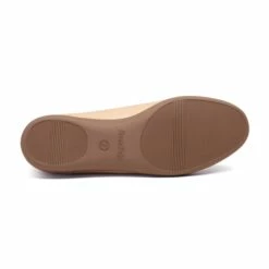 Round Toe Comfortable Work Ballet Flats NUDE -DREAM PAIRS Sales 6 74