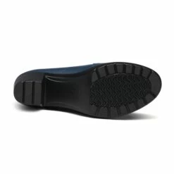 Comfortable Round Toe Block Heel Pumps NAVY -DREAM PAIRS Sales 6 85